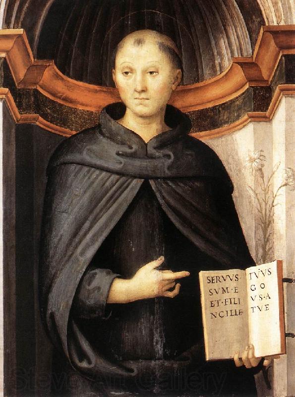 PERUGINO, Pietro St Nicholas of Tolentino a
